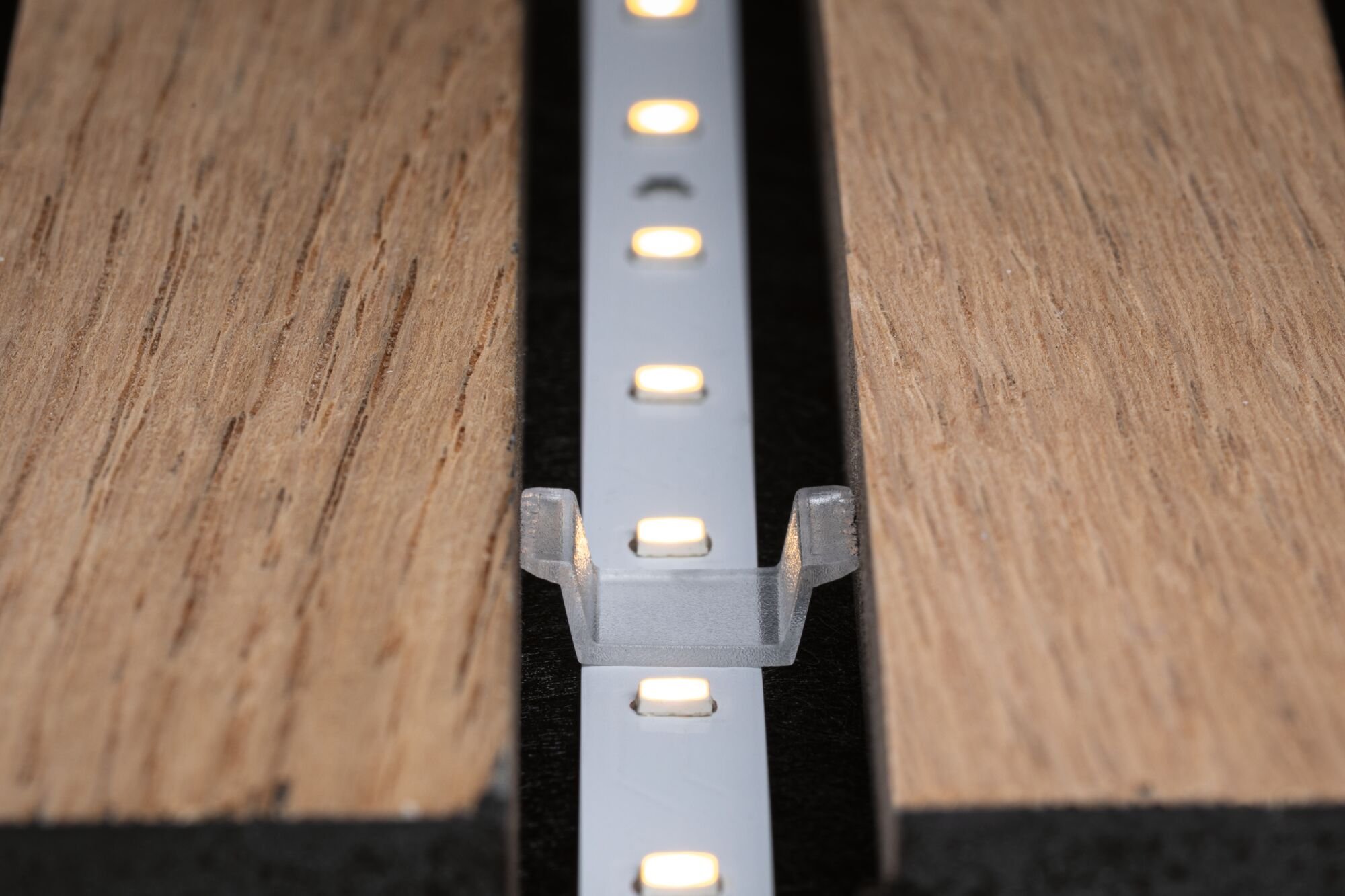 P 79577 LED Strip Akustický Panel prodloužení 2,4m 3000K černá - PAULMANN (obrázek 8)