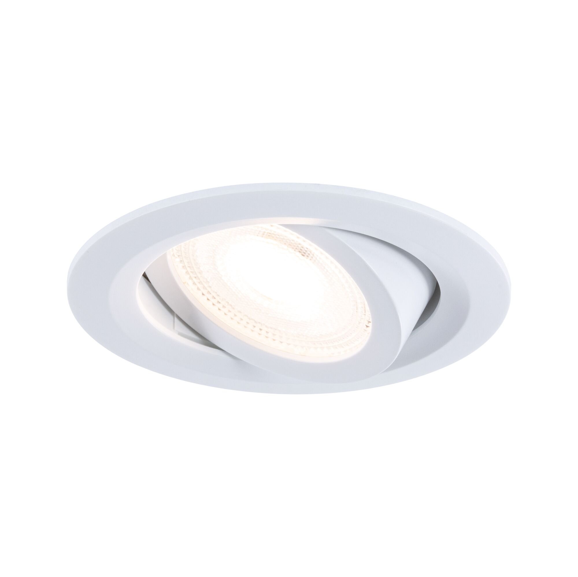 P 93166 LED vestavné svítidlo FixedLED 20ks sada výklopné 25° 20x4,8W 230V 3000K bílá - PAULMANN (obrázek 6)