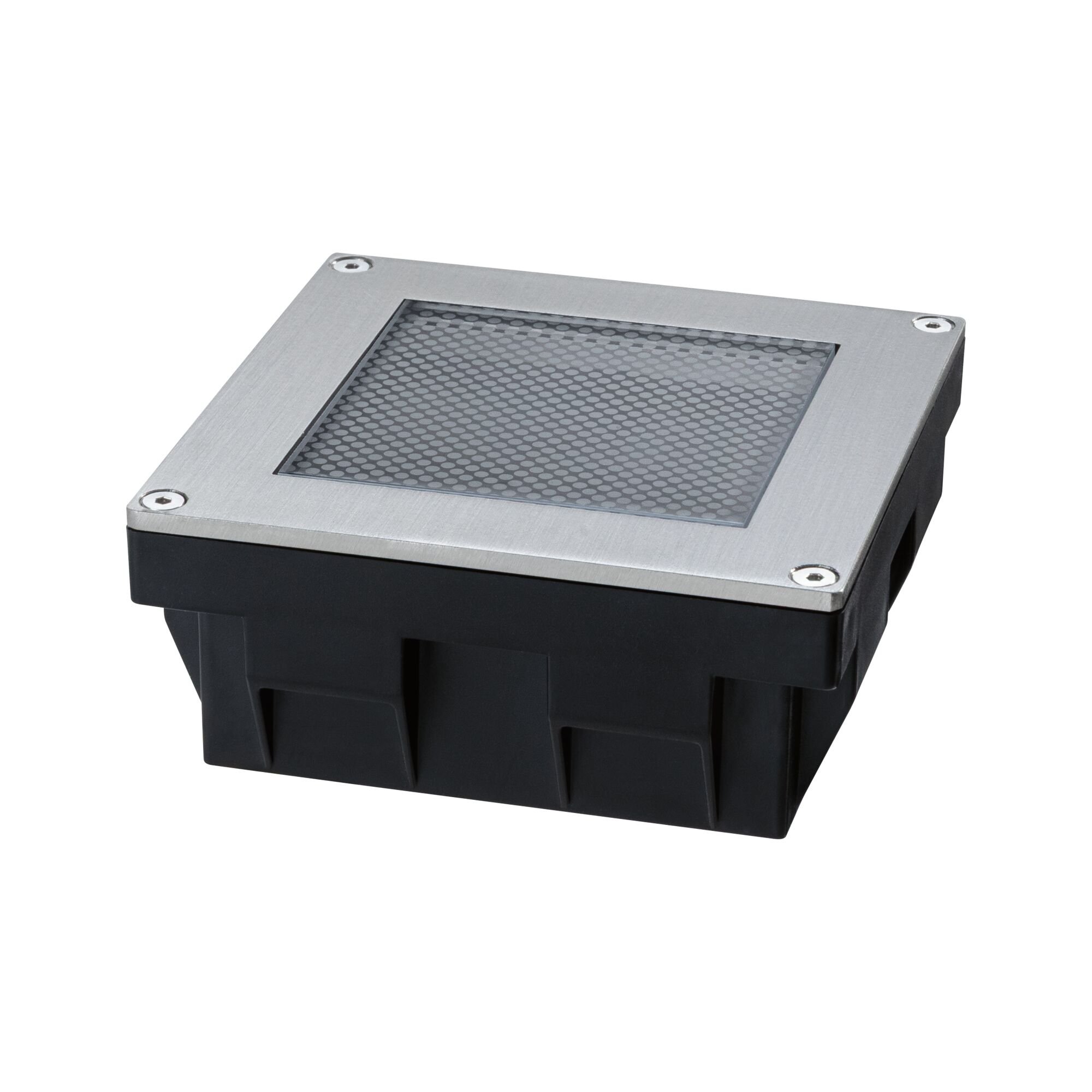 P 95743 Solární LED zemní svítidlo Sorea soumrakový senzor IP67 hranaté 100x100mm 2200K 0,1W 5lm 3,7V kov kartáčovaný ABS/polykarbonát/ocel - PAULMANN (obrázek 10)