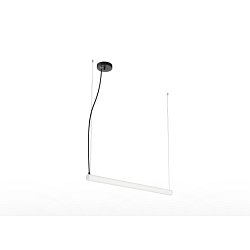 Obrázek pro produkt SUBRA LH2 závěsné LED svítidlo ON/OFF černé s matným stínidlem 24W 3290lm 3000K - OSMONT