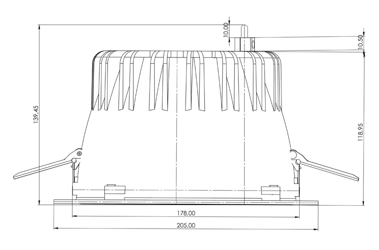 IMPR 565631 Deko-Light vestavné bodové svítidlo Tarvos 190, 21,5 W, 2700 K, 15 st., bílá - DEKOLIGHT (obrázek 6)