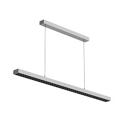 Obrázek pro produkt Deko-Light závěsné svítidlo Office Three Standard Up and Down, 56 W, DALI, 4000 K, světlešedá - DEKOLIGHT