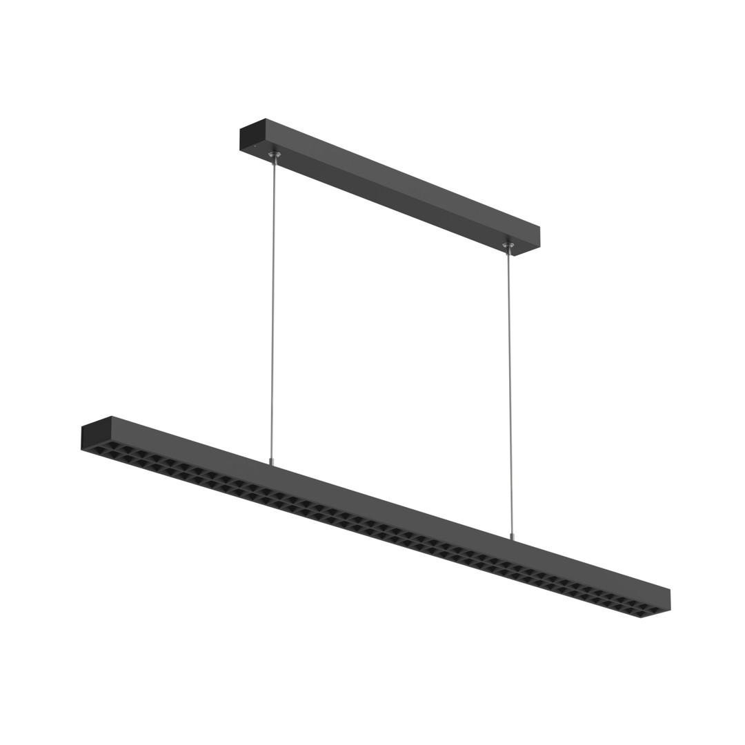 IMPR 342260 Deko-Light závěsné svítidlo Office Three Standard Up and Down, 56 W, DALI, 4000 K, černá - DEKOLIGHT
