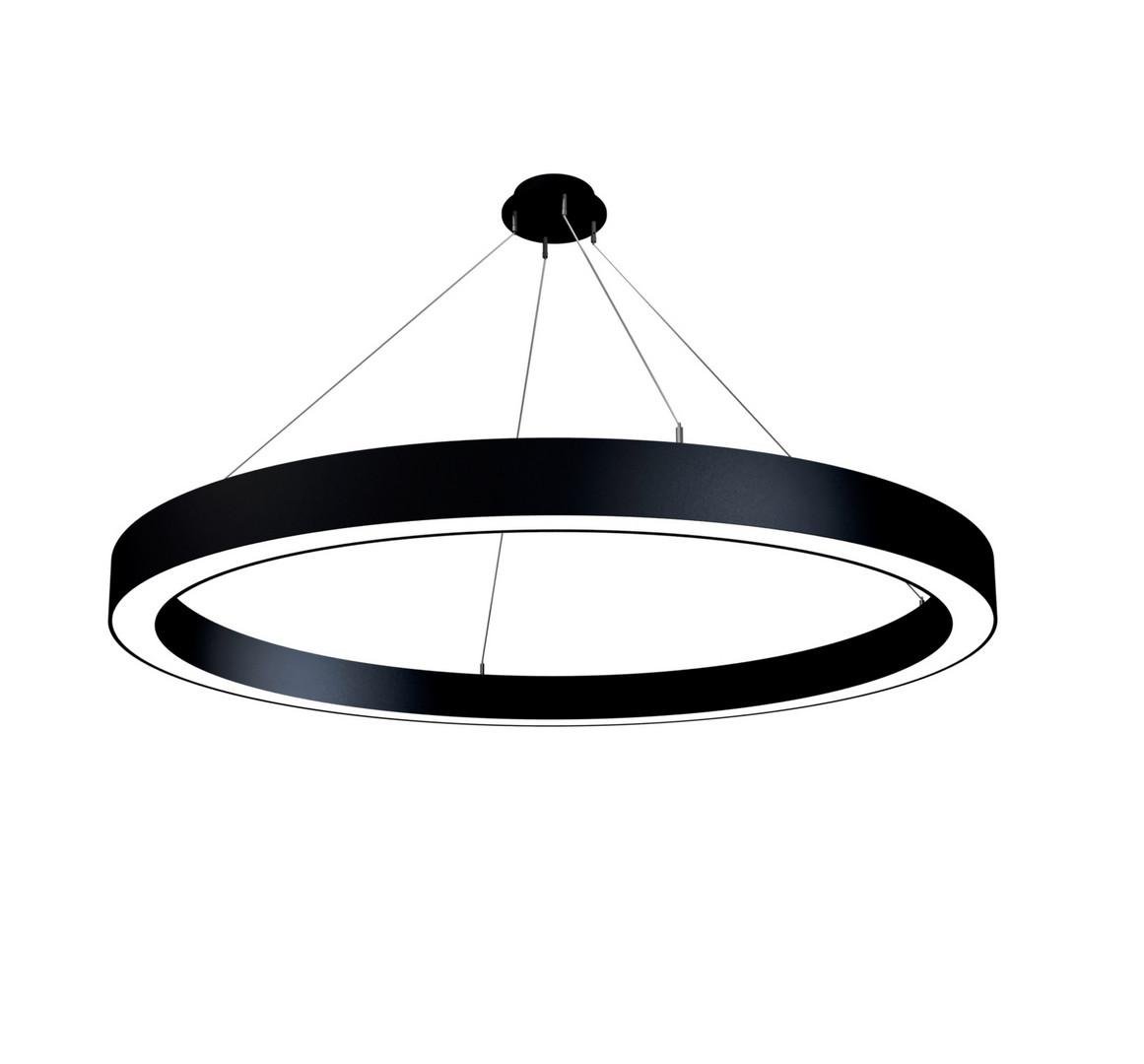 IMPR 950793 Deko-Light závěsné svítidlo Lautaro 1500/100 Down opál M5, 99 W, DALI, 2700 K, černá - DEKOLIGHT