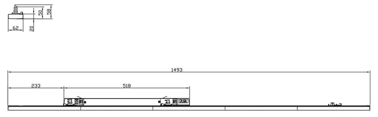 IMPR 707335 Deko-Light 3-fázové svítidlo lineární Pro Office 1500, 45/50/55/60 W, DALI, 4000 K, černá - DEKOLIGHT (obrázek 16)