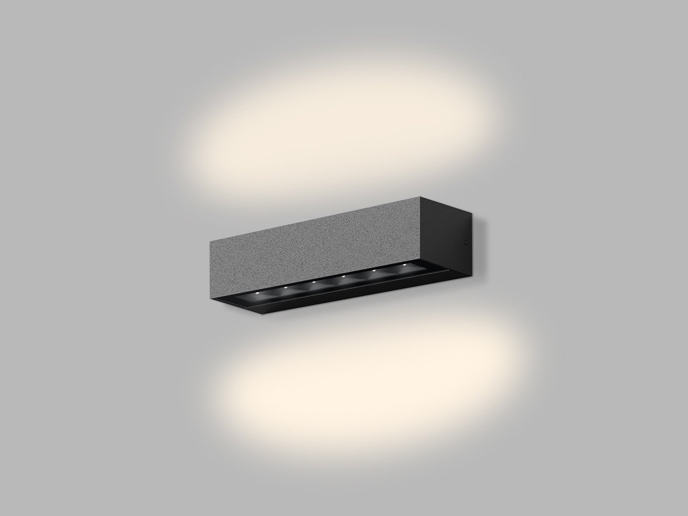 LED2 5131474 LED2 Nástěnné venkovní svítidlo BENO II 2, A 2x6W 2200K / 2700K / 3000K / 4000K antracit - LED2 Lighting