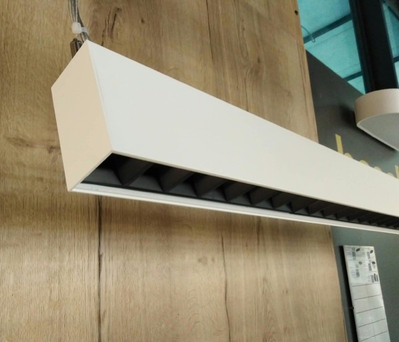 ARCHI SDS260/OP/3K/WH Závěsné svítidlo Dual Daisy černá mřížka 1135mm 14,8W 3300lm 3000K ON/OFF bílé - Archilight