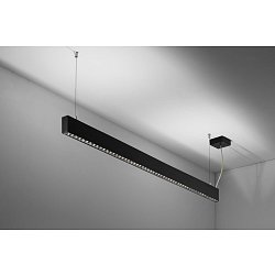 Obrázek pro produkt Závěsné svítidlo Lina28 LED 37W 4980lm 4000K černé + černá mřížka UGR - Halla