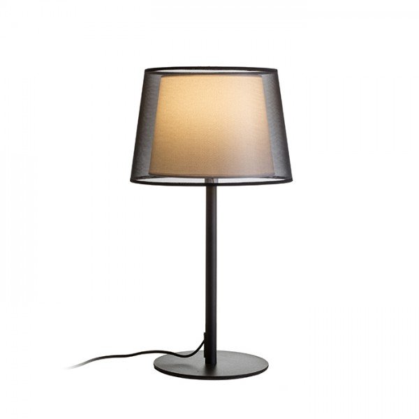 RED R12484X VÝPRODEJ VZORKU - ESPLANADE stolní černá/bílá chrom 230V E27 42W - RED - DESIGN RENDL