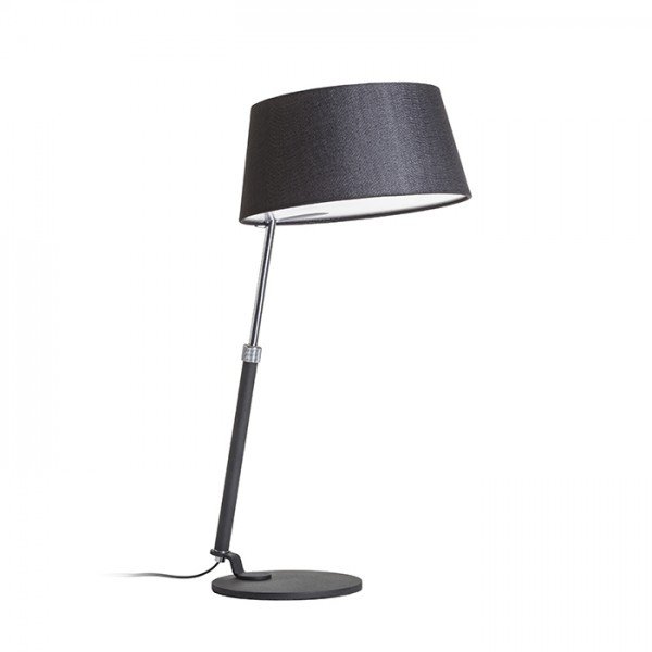 RED R12486X VÝPRODEJ VZORKU - RITZY stolní černá chrom 230V E27 42W - RED - DESIGN RENDL