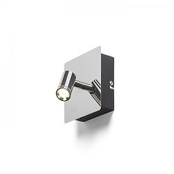 Obrázek pro produkt VÝPRODEJ VZORKU - Nástěnné LED svítidlo TIARA chrom 230V LED 2x3W 25° 3000K - RED - DESIGN RENDL