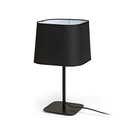 Obrázek pro produkt VÝPRODEJ VZORKU - PERTH stolní černá/černá 230V E27 15W - RED - DESIGN RENDL