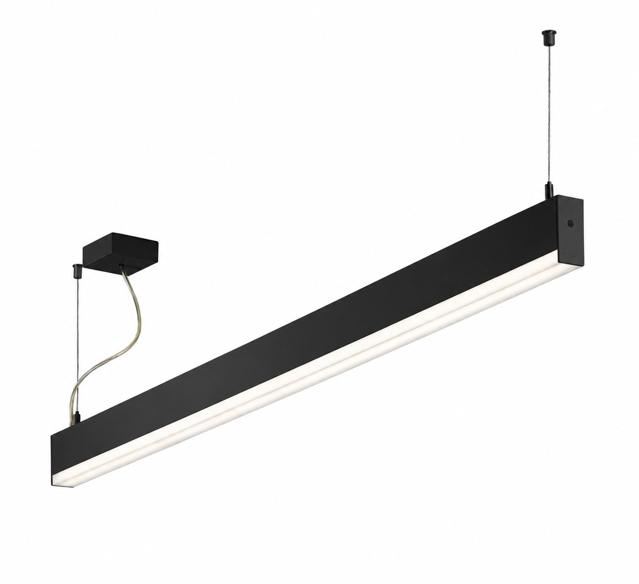 HAL 35-550K-20GEE/830, B Svítidlo lištové Lina35 LED 15W 1850lm 3000K IP20 černé s vysunutým difusorem - HALLA