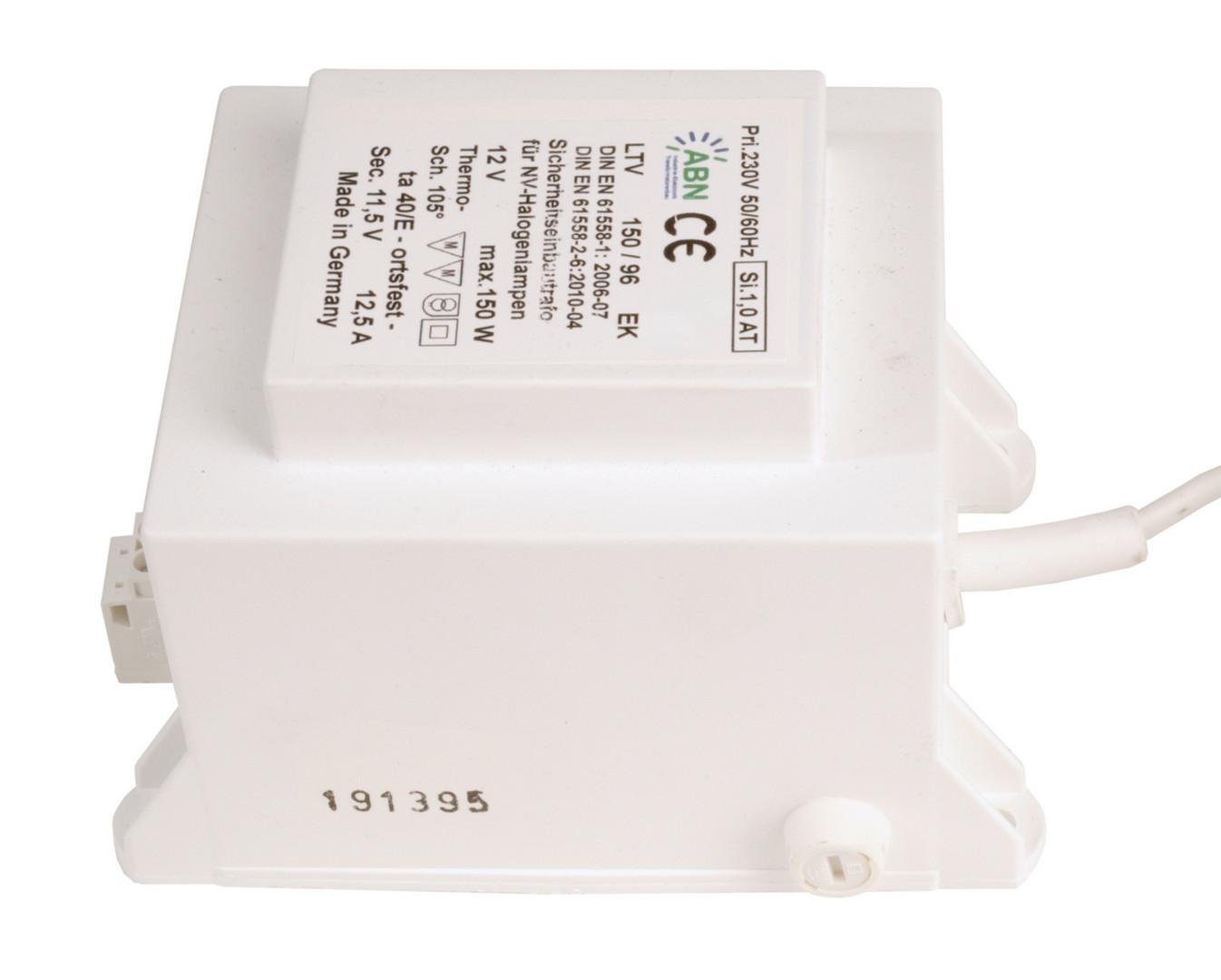 IMPR 000103 Trafo ABN Standard vinuté 12V/150VA - DEKOLIGHT (obrázek 2)
