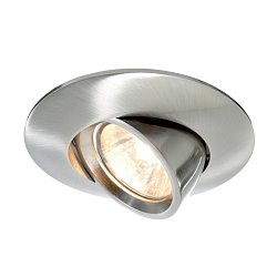 Obrázek pro produkt Zápustné svítidlo MR16 Flat otočné-výklopné kartáčovanýželezo - DEKOLIGHT