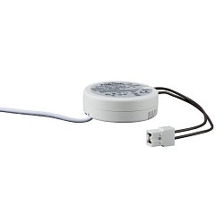 Obrázek pro produkt Trafo DISC (KULATÉ) 35-105W, 230/12V, bílá - PAULMANN