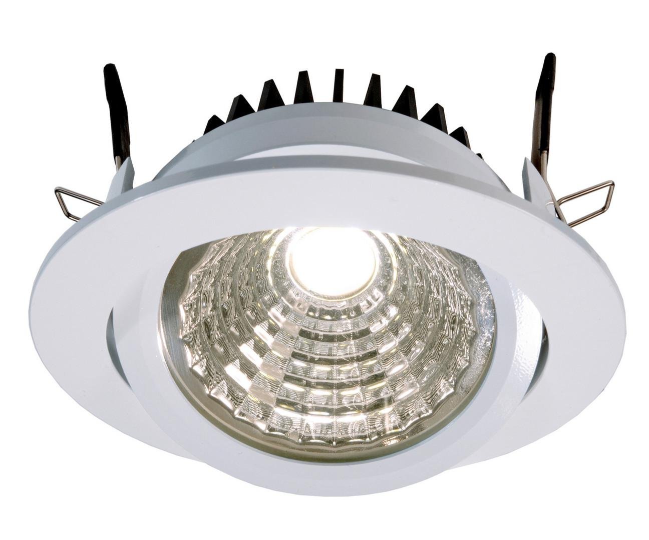 Kapego COB Downlight výklopný 12W 4000K bílá 350mA - LIGHT IMPRESSIONS Obrázek produktu Kapego COB Downlight výklopný 12W 4000K bílá 350mA - LIGHT IMPRESSIONS