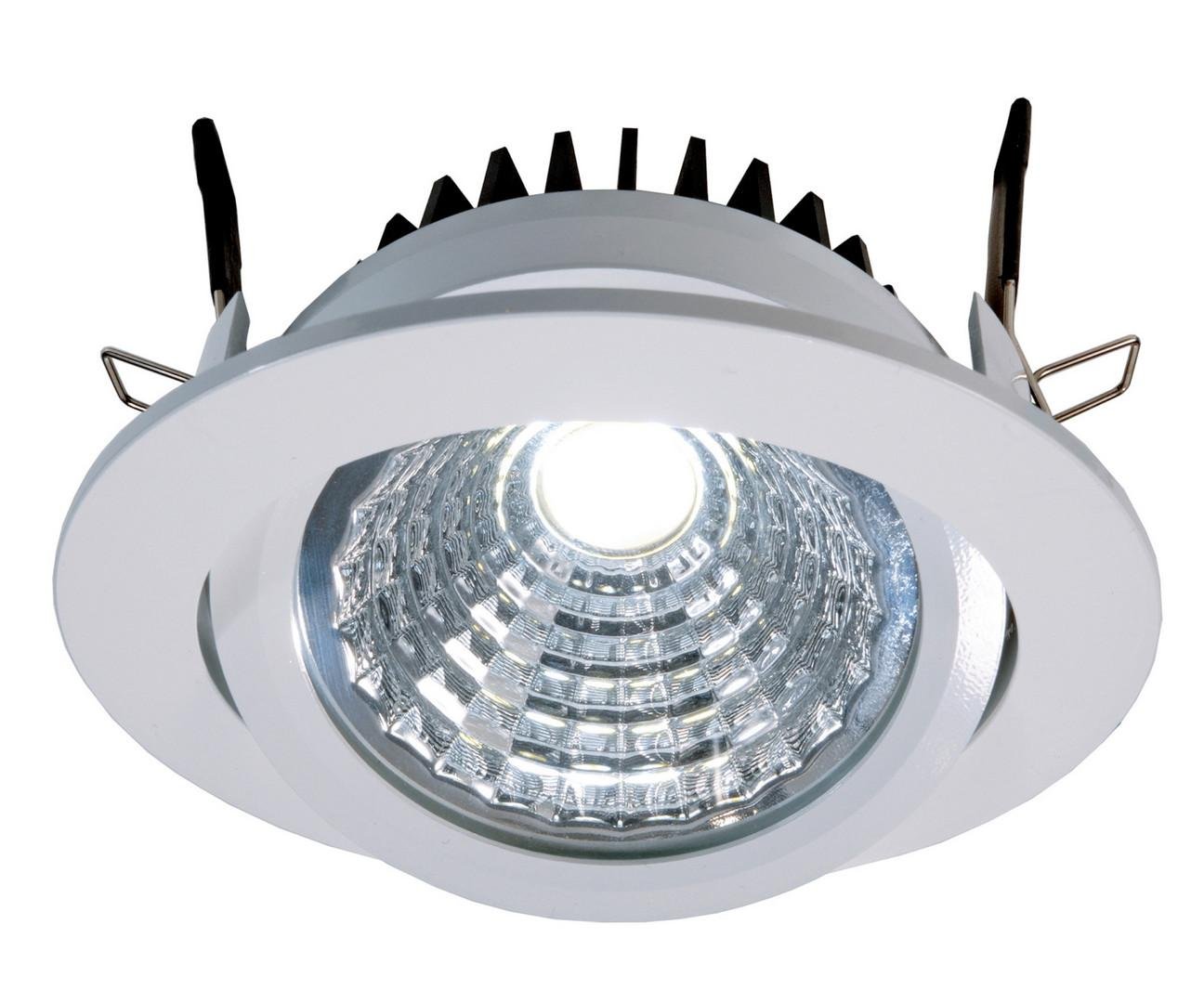 Kapego COB Downlight výklopný 12W 6000K bílá 350mA - LIGHT IMPRESSIONS Obrázek produktu Kapego COB Downlight výklopný 12W 6000K bílá 350mA - LIGHT IMPRESSIONS