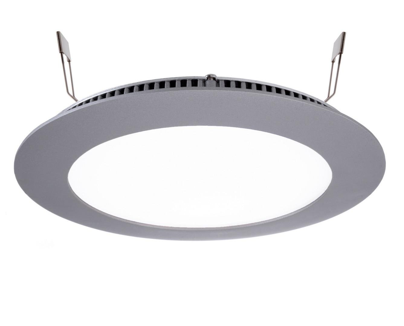 IMPR 565091 Kapego LED Panel 12W LED 4000K stříbrná 350mA - LIGHT IMPRESSIONS