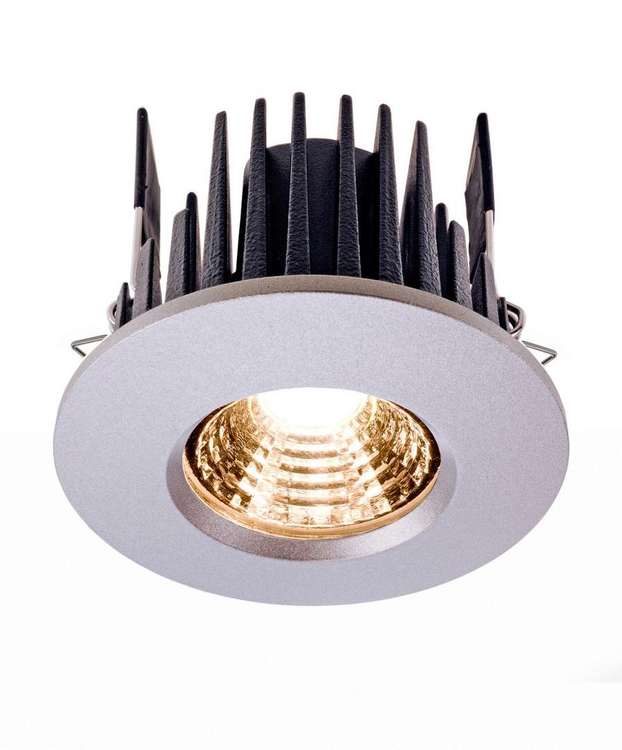 Kapego COB Downlight IP65 8W 2700K stříbrná 350mA - LIGHT IMPRESSIONS Obrázek produktu Kapego COB Downlight IP65 8W 2700K stříbrná 350mA - LIGHT IMPRESSIONS