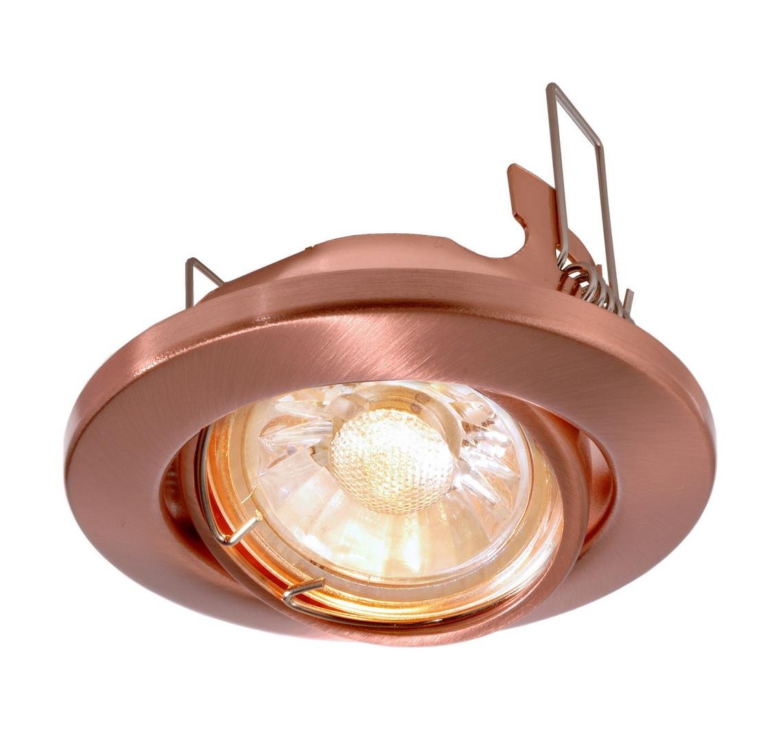 Obrázek produktu Zápustné svítidlo MR16 výklopné měď kartáčovaná - LIGHT IMPRESSIONS 2 Obrázek produktu Zápustné svítidlo MR16 výklopné měď kartáčovaná - LIGHT IMPRESSIONS 2