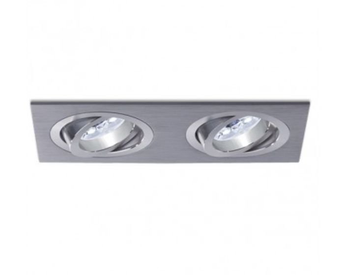 BPM 4212 Vestavné svítidlo Aluminio Blanco, bílá, 2x50W, 12V - BPM