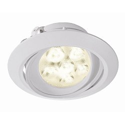 Obrázek pro produkt VÝPRODEJ - Zápustné svítidlo Tura litina bílá AR111 vložka - DEKOLIGHT