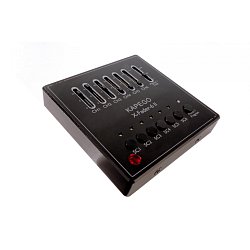 Obrázek pro produkt Kontroler DMX nástěnný regulátor X-Fade-6 II 230V černá - DEKOLIGHT