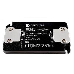Obrázek pro produkt LED napaječ Flat 230V AC / 50Hz / 24V 6W - DEKOLIGHT