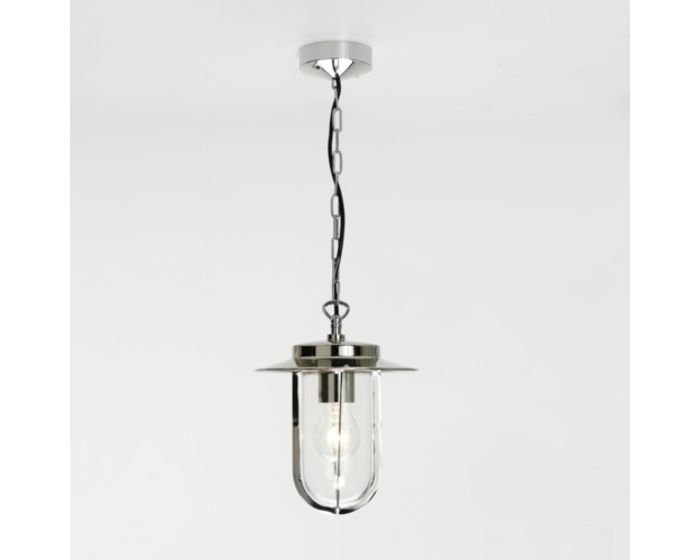 Levně AST 1096004 Venkovní závěsné svítidlo Montparnasse nikl 1x60W E27 IP44 (starý kód: AST 0671) - ASTRO Lighting