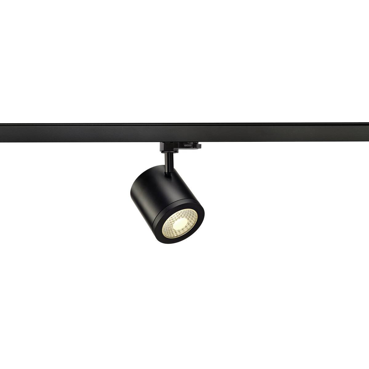 LA 152430 ENOLA C9 pro tříokr. lištu černá 230V COB LED 9W 55° 3000K - BIG WHITE (SLV)