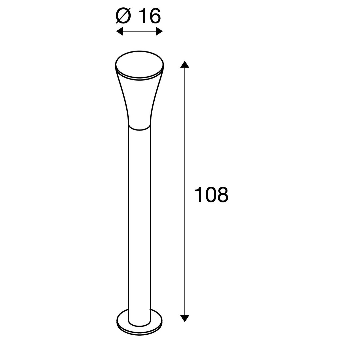 LA 228925 Venkovní svítidlo ALPA CONE 100 stojanová kamen. šedivá 230V E27 - BIG WHITE (SLV) (obrázek 4)