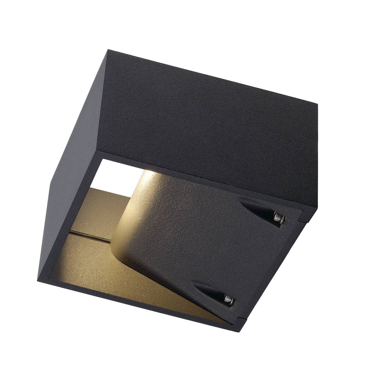 SLV LOGS nastenna antracit 230V/480mA LED 8W IP44 3000K