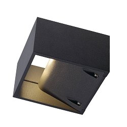 Obrázek pro produkt Venkovní svítidlo LOGS nástěnná antracit 230V/480mA LED 8W, 3000K, 450lm IP44  - BIG WHITE (SLV)
