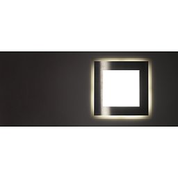 Vestavné svítidlo Aura Quadra 55 nerez 40W 3600lm 220V - LUXLIGHTING Obrázek pro produkt Vestavné svítidlo Aura Quadra 55 nerez 40W 3600lm 220V - LUXLIGHTING