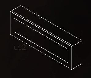 LUX 19062.00 Stropní / nástěnné svítidlo Corona UP 62 nerez 37,5W 4134lm 220V - LUXLIGHTING (obrázek 4)