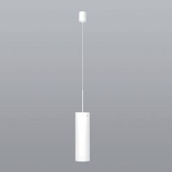 Levně LU ZK.11.M580.60 Závěsné svítidlo MAIA 1x75W,E27, bílé sklo, průměr 8cm - LUCIS