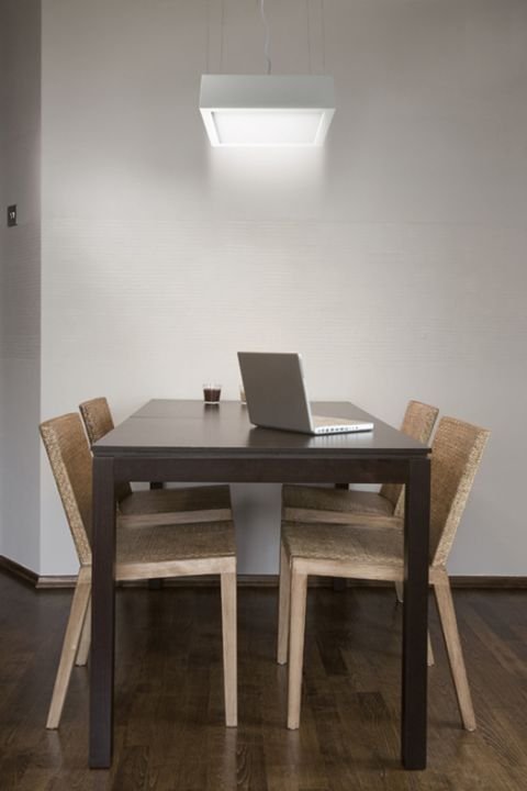 Levně WD 86-5301 Závěsné svítidlo Kuby 30Z max.2x23W E27 230V bílý ekolit - ECO DESIGN