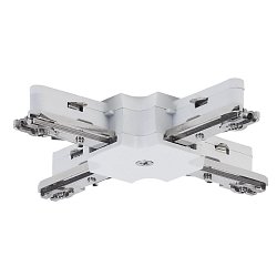 Obrázek pro produkt URail systém Light&Easy "X" spojka max.1000W bílá 230V kov/plast - PAULMANN