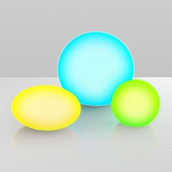 Obrázek pro produkt Venkovní svítidlo MAGIC přenosná dobíjecí 33cm RGB 230V LED IP68 - PAN INTERN.