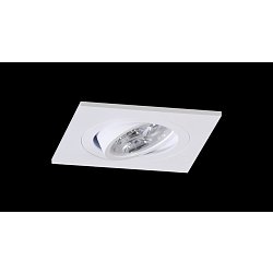 Obrázek pro produkt Vestavné svítidlo Aluminio Blanco, bílá 7W 40° 3000K LED 230V - BPM (starý kód: BPM 4211LED1.D40.3K)