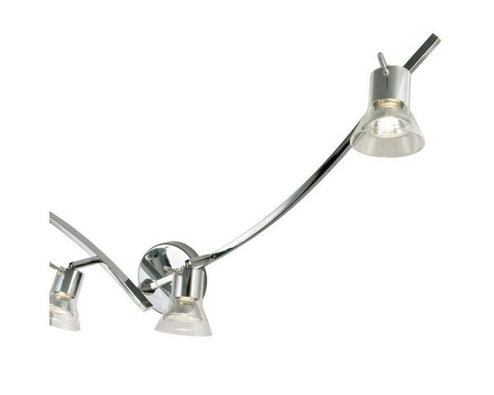 PANIT SPT073 Bodové svítidlo HOUSTON náklopná chrom 230V GU10 4x50W - PAN INTERN. (obrázek 3)
