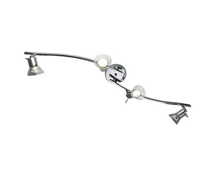 PANIT SPT073 Bodové svítidlo HOUSTON náklopná chrom 230V GU10 4x50W - PAN INTERN. (obrázek 4)