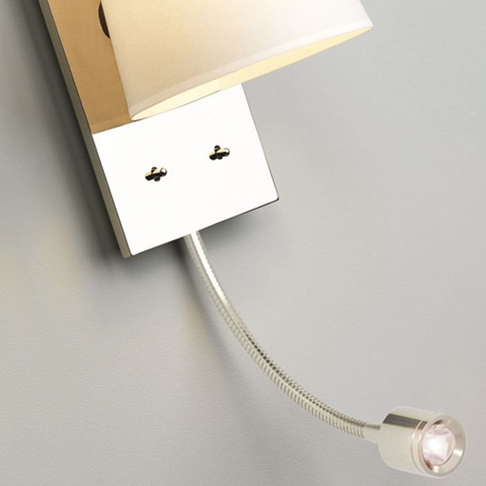 AST 1114002 Nástěnné svítidlo SALA LED 3W bílá 230V E14 60W (starý kód: AST 0537) - ASTRO Lighting