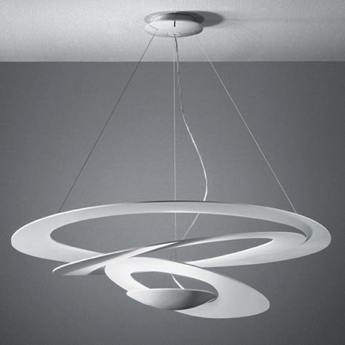 Levně AR 1239010A Závěsné svítidlo PIRCE, bílý hliník, 1x400W, R7s, 230V - ARTEMIDE
