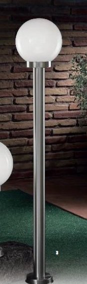 OR AL 11-1102/1 Venkovní sloupkové svítidlo 1xE27, IP44, nerez, výška 100cm - ORION