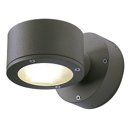 Obrázek pro produkt Venkovní svítidlo SITRA nástěnná antracit 230V GX53 9W IP44 - BIG WHITE (SLV)
