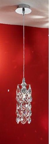 OR HL 6-1549/1 CHRO Závěsné svítidlo 1x40W G9 chrom/křišťál 