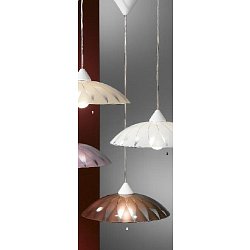 Obrázek pro produkt Závěsné svítidlo 1x E27, hnědá barva, průměr 33cm - ORION