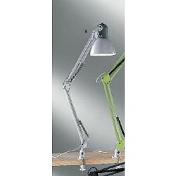 Obrázek pro produkt Stolní lampa 1xE27, bílá barva, nastavitelné rameno - ORION
